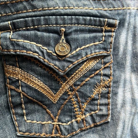 Kut From The Kloth Bootcut Blue Jeans, Size 8 - Picture 6 of 8